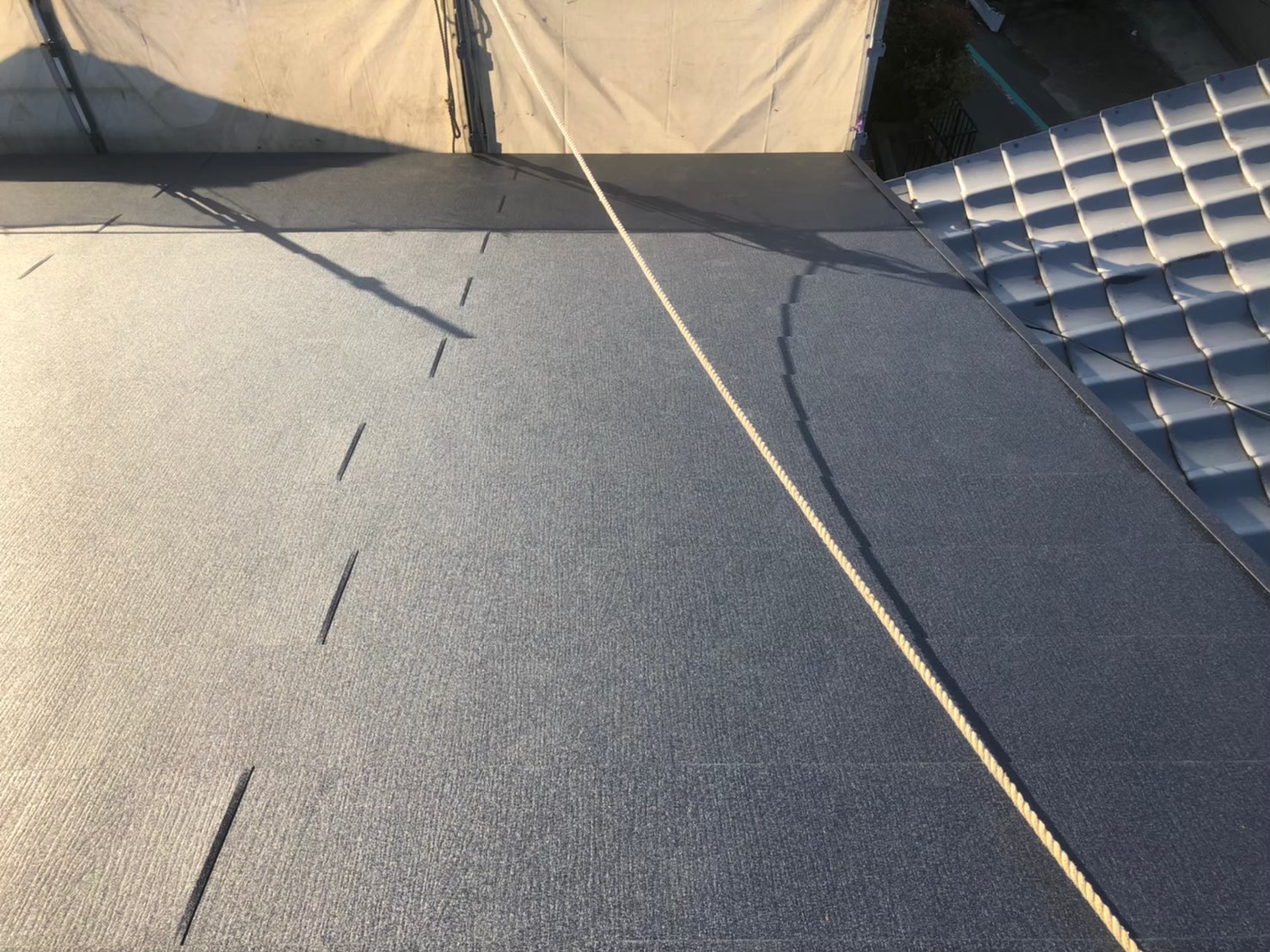 スーパーガラテクト設置